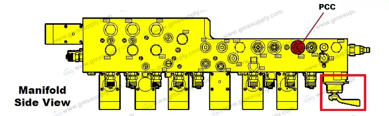 30171921 manual valve on 114174 TDS-11