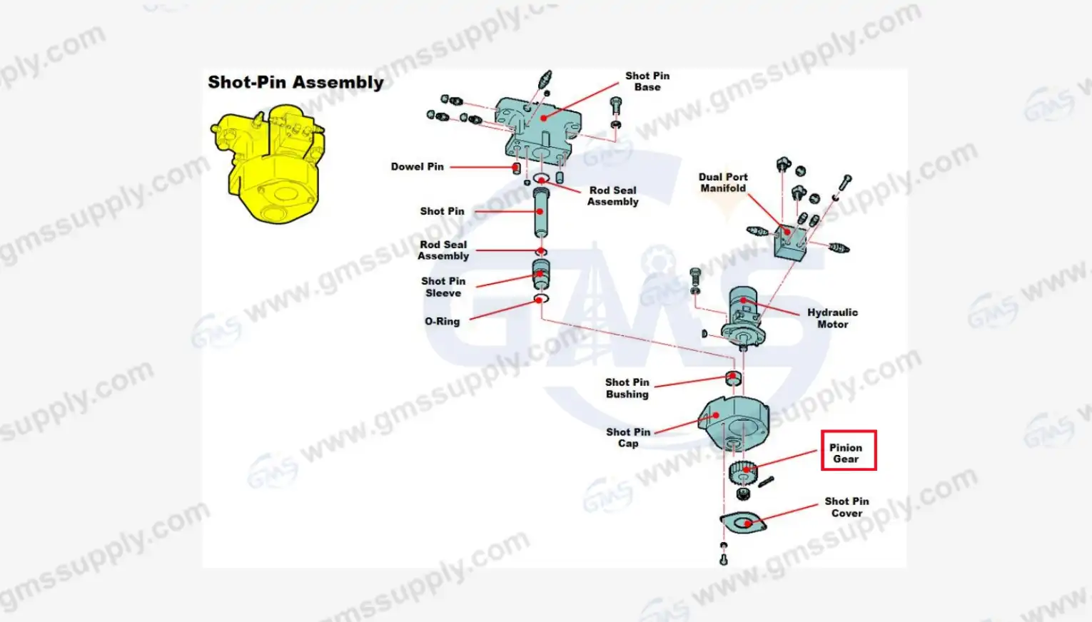 gear pinion 117830