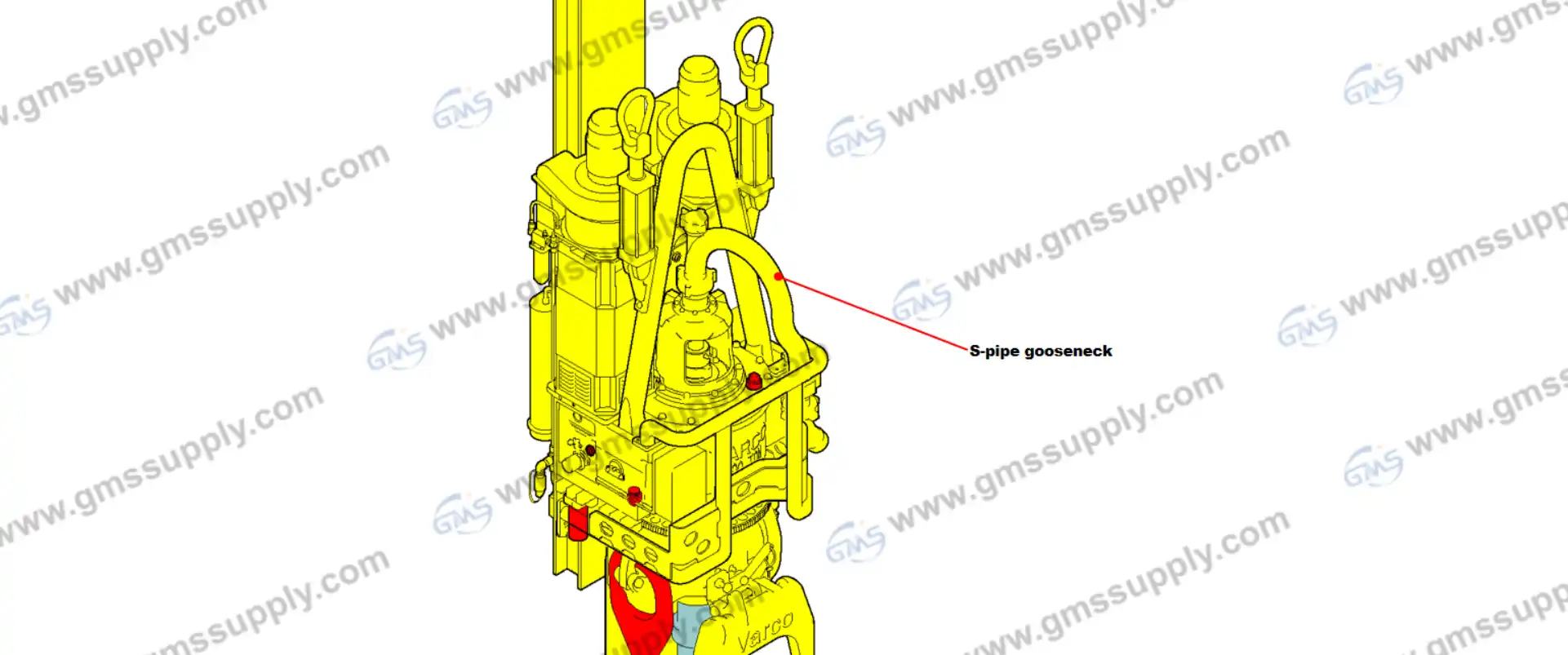 S-Pipe Assembly 117063 S-Pipe Assembly 117063