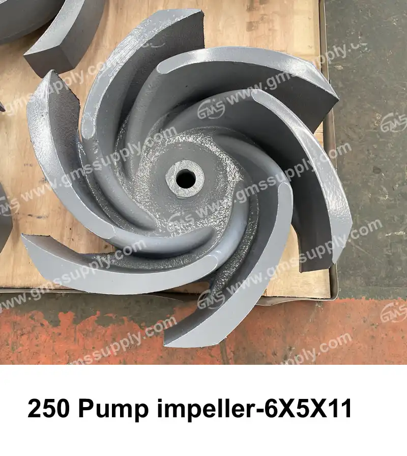6x5x11 Centrifugal pump impeller/19122-01-30A P25D561H for Compact Drilling Rigs