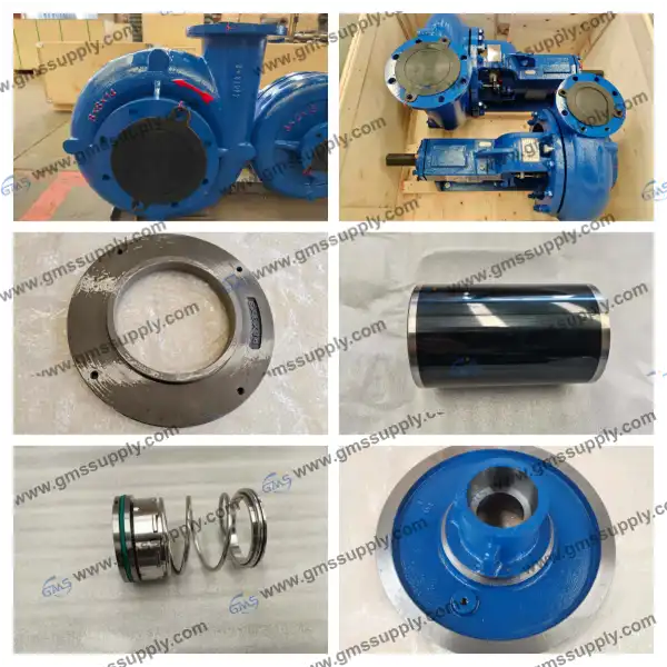 Pagpapadala ng mga Centrifugal Pump at mga Ekstrang Bahagi: Tumutok sa mga Modelo na 8x6x14, 6x5x11, mga Kahon ng Pagpupuno, mga Manggas, Pag-iimpake at mga Pambalot