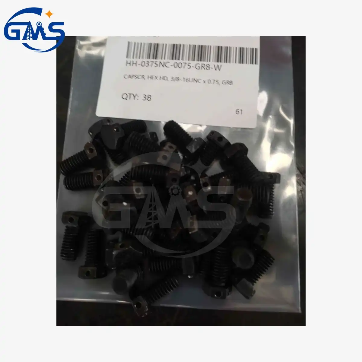 CAPSCR HEX HD HH-0375NC-0075-GR8-W